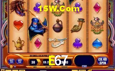 Slots com jackpots e giros grátis na E67